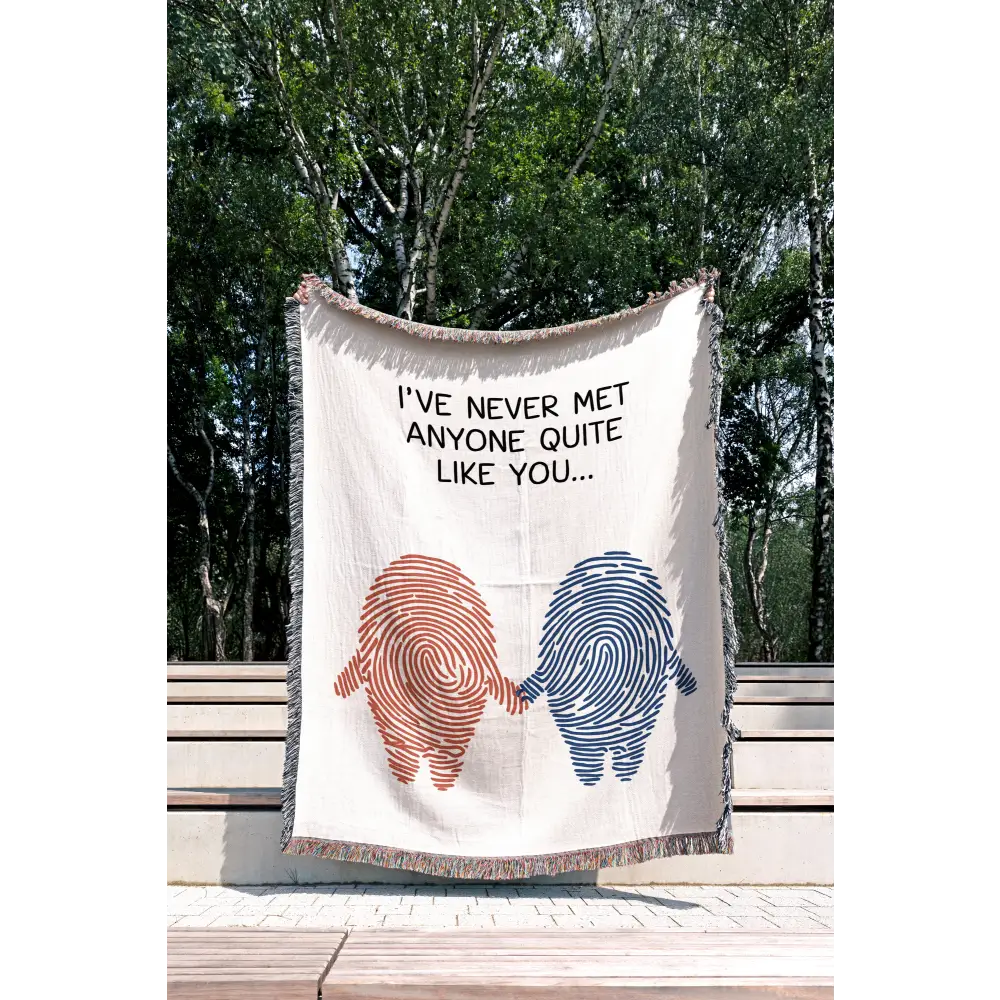 Anyone Like You Personalized Woven Blanket