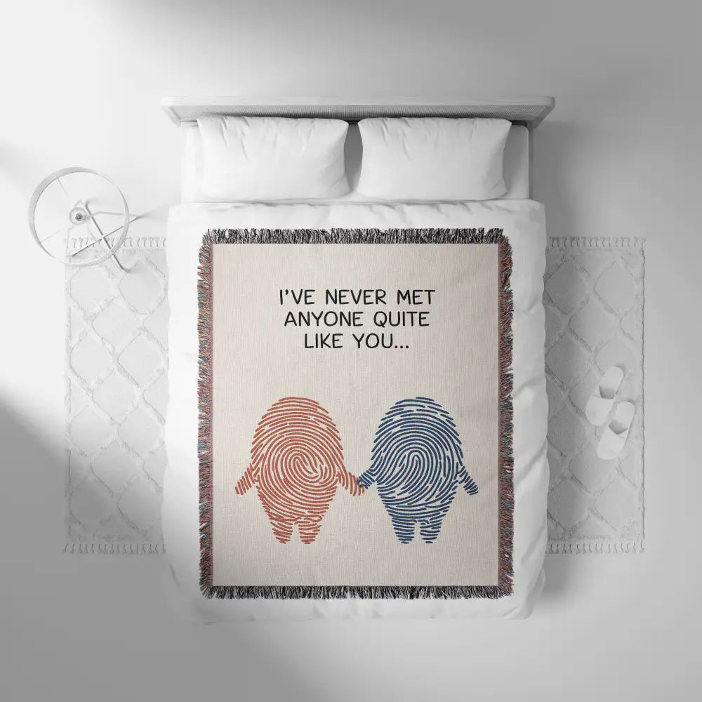 Anyone Like You Personalized Woven Blanket