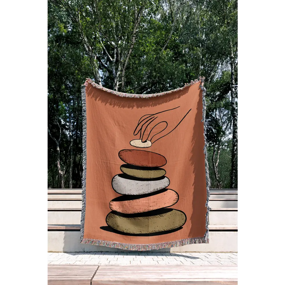 Carin Design Personalized Woven Blanket