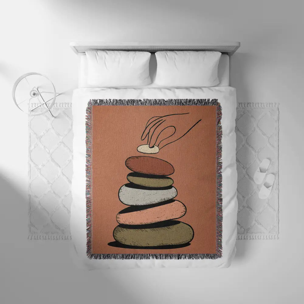 Carin Design Personalized Woven Blanket