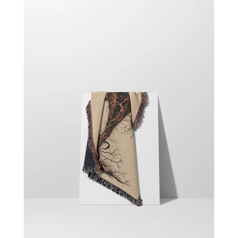 Chaotic Elegance Personalized Woven Blanket