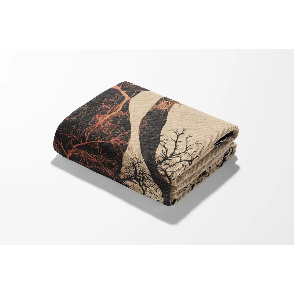 Chaotic Elegance Personalized Woven Blanket