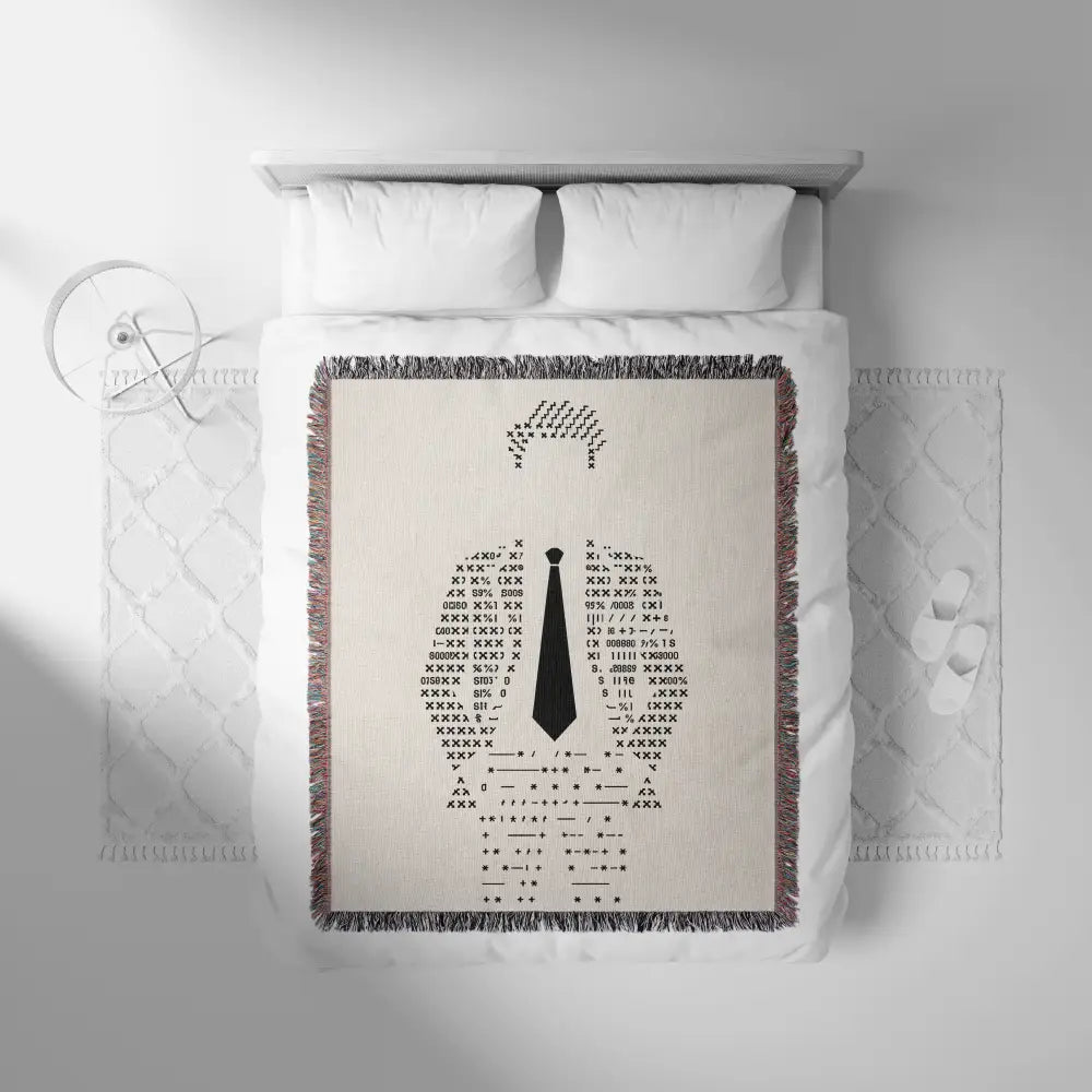 Coded Guy Personalized Woven Blanket