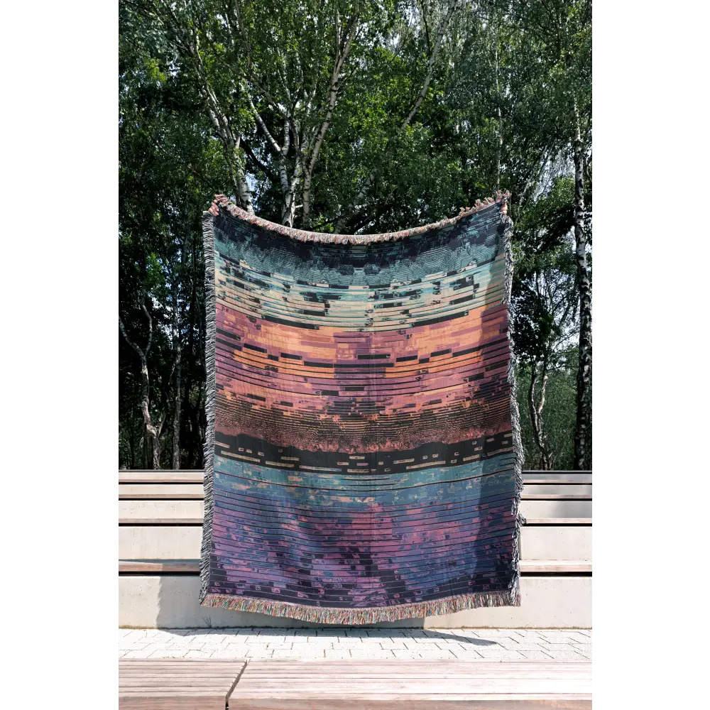 Design Pattern Personalized Woven Blanket