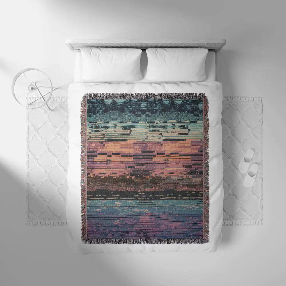 Design Pattern Personalized Woven Blanket