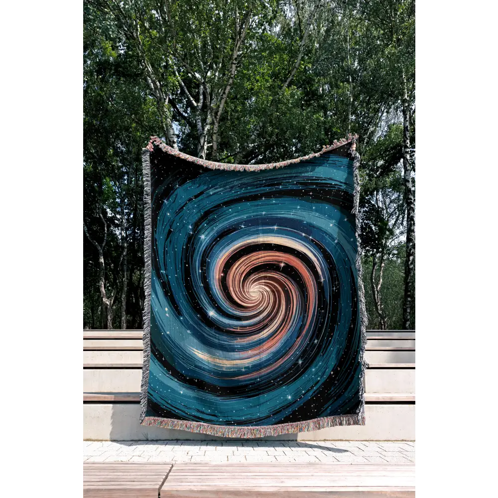 Galaxy Personalized Woven Blanket