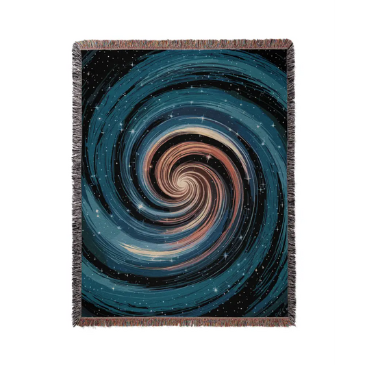 Galaxy Personalized Woven Blanket