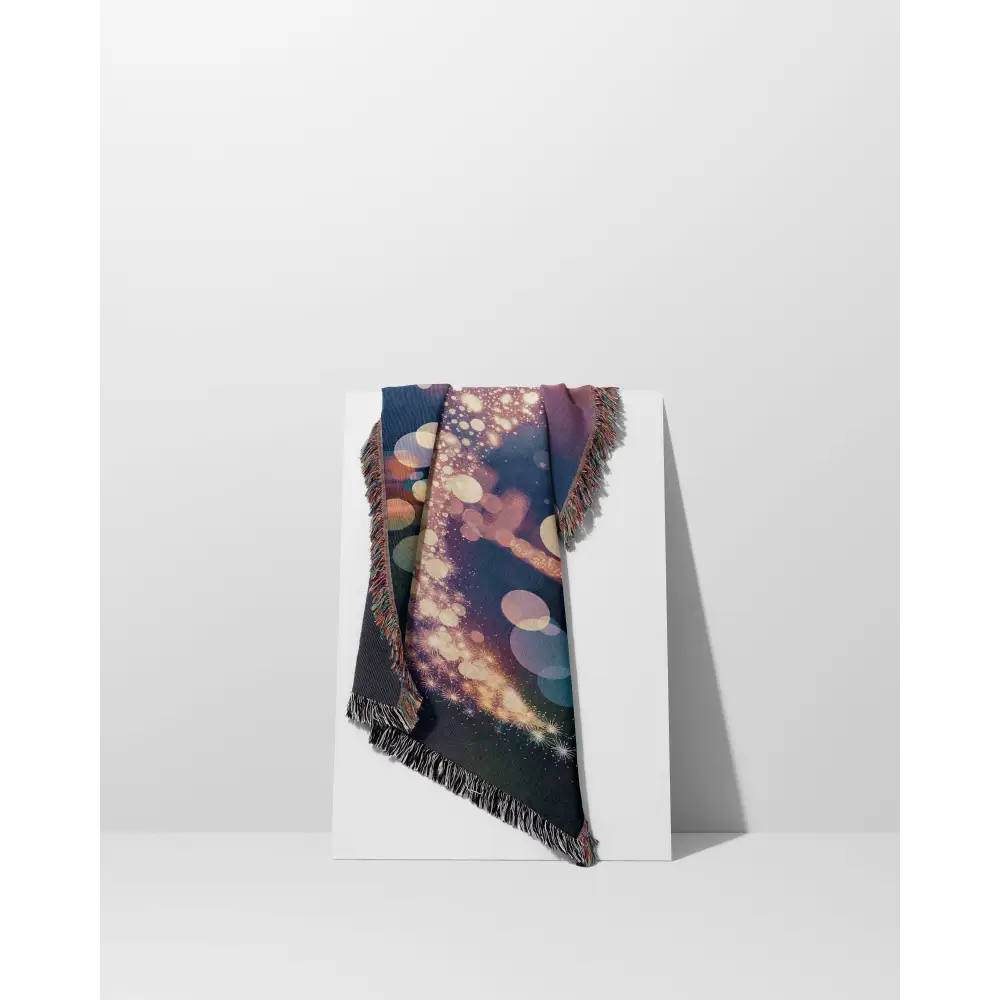 Luminous Woman Personalized Woven Blanket