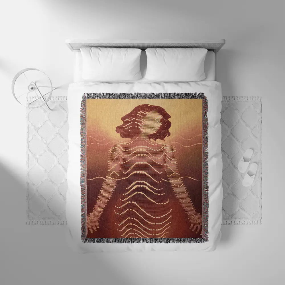 Mathematical Beauty Personalized Woven Blanket