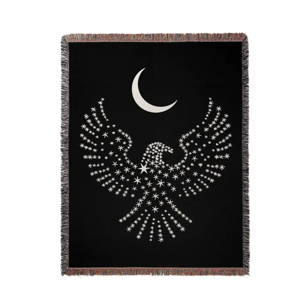 Star Eagle Personalized Woven Blanket